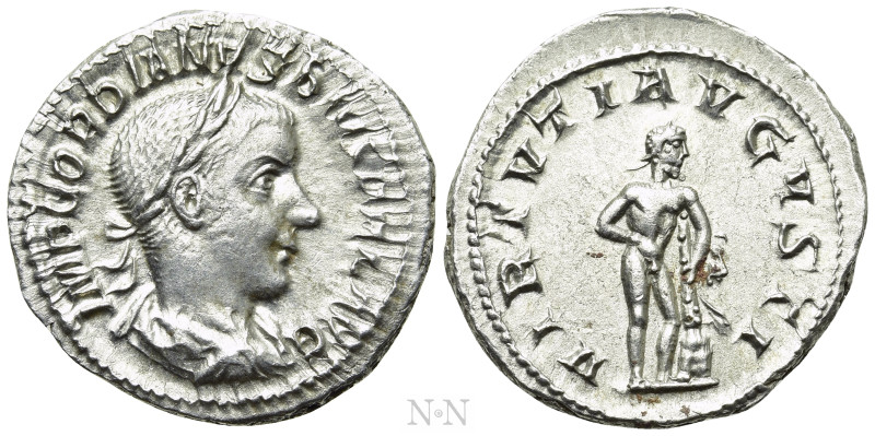 GORDIAN III (238-244). Denarius. Rome. 

Obv: IMP GORDIANVS PIVS FEL AVG. 
La...