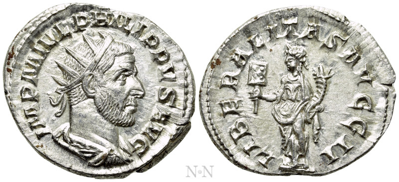 PHILIP I 'THE ARAB' (244-249). Antoninianus. Rome. 

Obv: IMP M IVL PHILIPPVS ...