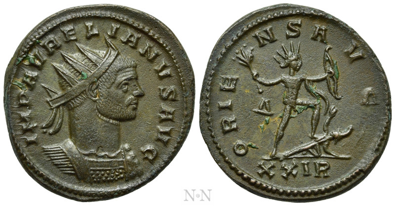 AURELIAN (270-275). Antoninianus. Rome. 

Obv: IMP AVRELIANVS AVG. 
Radiate a...