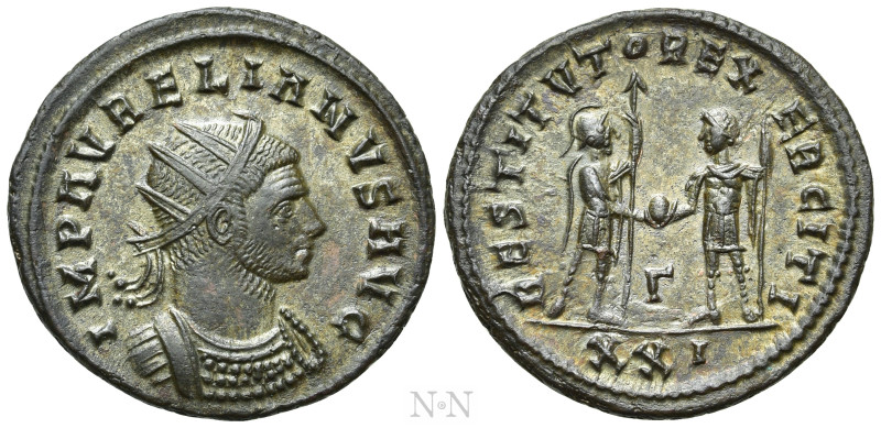 AURELIAN (270-275). Antoninianus. Cyzicus. 

Obv: IMP AVRELIANVS AVG. 
Radiat...