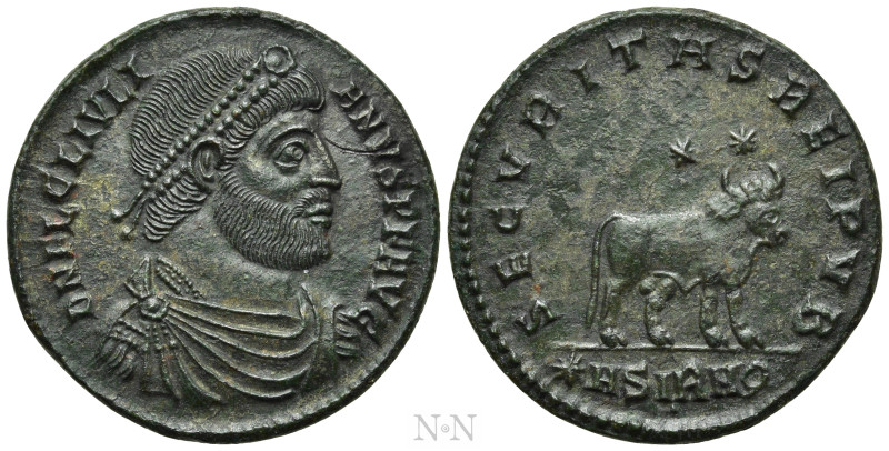 JULIAN II APOSTATA (361-363). Double Maiorina. Sirmium. 

Obv: D N FL CL IVLIA...