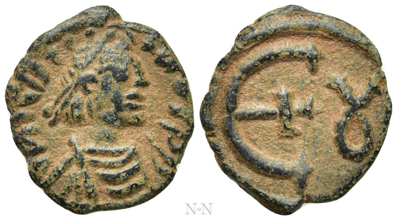 JUSTINIAN I (527-565). Pentanummium. Theoupolis (Antioch). 

Obv: D N IVSTINIA...