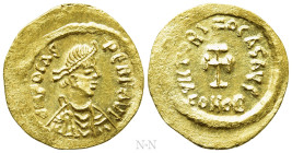 PHOCAS (602-610). GOLD Tremissis. Constantinople