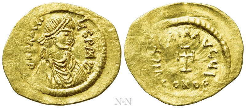 HERACLIUS (610-641). GOLD Tremissis. Constantinople. 

Obv: δ N ҺRACLIЧS P P A...