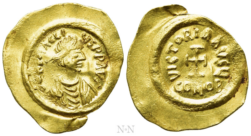 HERACLIUS (610-641). GOLD Tremissis. Constantinople. 

Obv: δ N ҺRACLIЧS P P A...