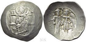 ISAAC II ANGELUS (First reign, 1185-1195). EL Aspron Trachy. Constantinople
