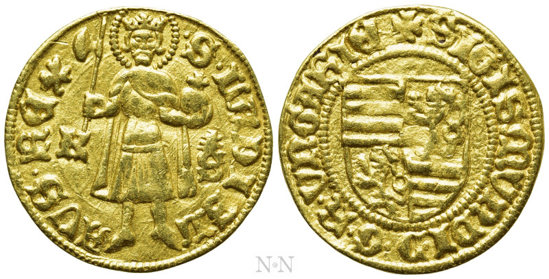 HUNGARY. Sigismund (1387-1437). GOLD Aranyforint - Goldgulden (1431-1437). Kremn...