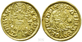 HUNGARY. Matthias I Corvinus (1458-1490). GOLD Goldgulden (1470-1490). Nagyszeben
