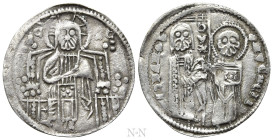 SERBIA or BULGARIA. Groš (13th-14th century). Imitating a Grosso of Venice