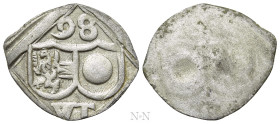 AUSTRIA. Salzburg. Wolf Dietrich von Raitenau (1587-1612). Pfennig (1598)
