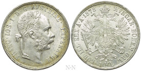 AUSTRIAN EMPIRE. Franz Joseph I (1848-1916). 1 Gulden / 1 Florin (1878). Vienna (Wien)
