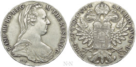HOLY ROMAN EMPIRE. Maria Theresia (1740-1780). Taler (1780-SF)