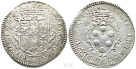 ITALY. Modena. Cesare d´Este and Virginia de Medici (1598-1615). 6 Bolognini