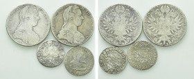 4 Modern Coins of Austria, Poland and Germany
