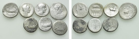 7 Denarii of the Roman Republic; Marc Anthony etc