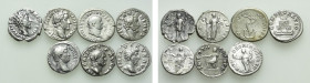 7 Roman Denarii