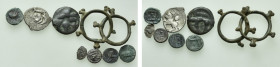 8 Celtic Coins
