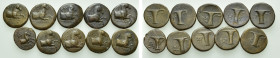 10 Greek Coins of Kyme