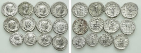 12 Antoniniani and Denarii