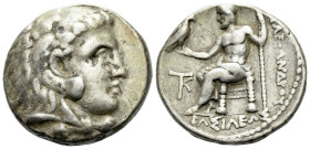 Kingdom of Macedon, Alexander III, 336-323 and posthumous issues Citium Tetradrachm circa 325-320 - From the collection of a Mentor.