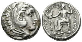 Kingdom of Macedon, Philip III, 323-317 Amphipolis Tetradrachm in name and types of Alexander III circa 318-317 - From the collection of a Mentor.