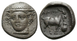 Thrace, Ainos Drachm circa 396-393 - Ex Naville Numismatics 53, 2019, 78.