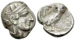 Attica, Athens Tetradrachm after 449 - From the collection of a Mentor.
