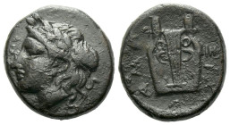 Troas, Hamaxitos Bronze circa 400-310