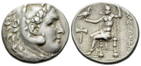 Caria, Caunus Tetradrachm in name and types of Alexander III circa mid III century - From the collection of a Mentor.