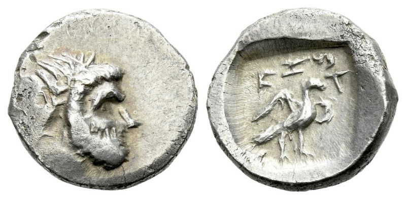 Caria, Stratonicea Hemidrachm, uncertain magistrate circa 125-85, AR 12.00 mm., ...