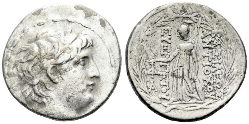 The Seleucid Kings, Antiochus VII Evergetes, 138-129 Antiochia Tetradrachm circa...