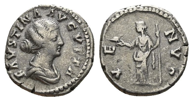 Faustina junior, daughter of Antoninus Pius and wife of Marcus Aurelius Denarius...