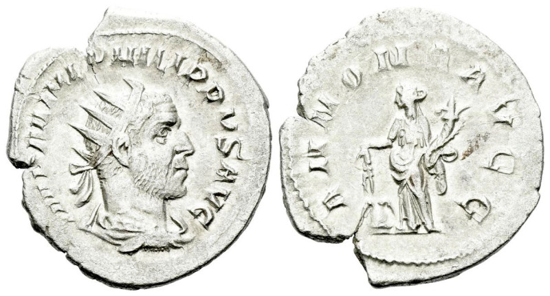 Philip I, 244-249 Antoninianus Rome circa 246, AR 23.00 mm., 2.73 g.
Radiate, d...