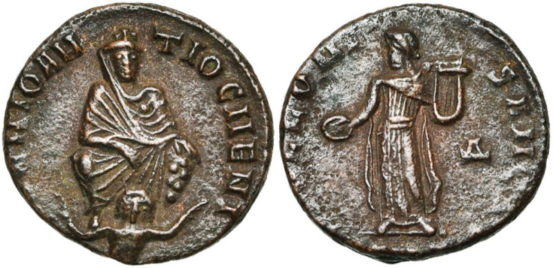 MAXIMIN II DAZA Auguste (309-313), 1/12 follis, fin 310-juin 311, Antioche. Frap...