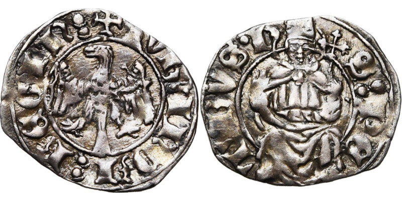 ITALIE, L'AQUILA, Jeanne II de Durazzo, reine de Naples (1414-1435), AR cella (1...