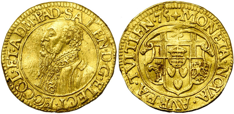 ALLEMAGNE, COLOGNE, Archevêché, Salentin von Isenburg, élu (1567-1577), AV ducat...