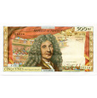 FRANCE, 500 nouveaux francs, 5.9.1963. Molière. Pick 145a. Rare. Froissé. Trous d'épingle.

Superbe (Extremely Fine)