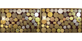 BELGIQUE, lot de 58 médailles, dont: 1924, 50e anniversaire de la fondation de la Caisse générale de reports et dépôts; 1950, Centenaire de la Caisse ...