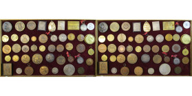 FRANCE, lot de 45 médailles, dont: 1853, Comice agricole de l'arrondissement de Lille; 1876, Caqué, 50e anniversaire de la fondation de la Société ind...