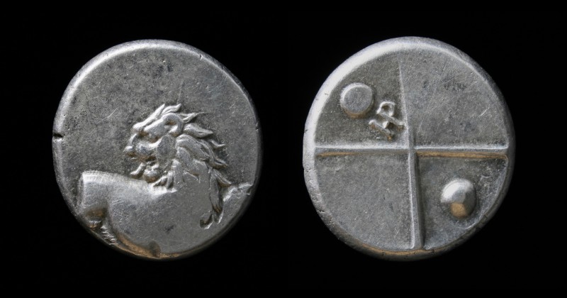 THRACE, Chersonesos, c. 386-338 BCE, AR hemidrachm. 2.40g, 13mm. Scarce type, no...