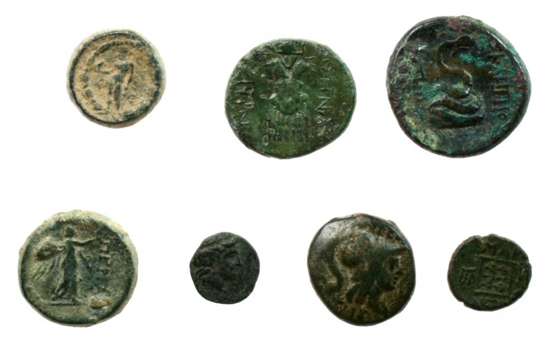 Mixed Greek bronze lot
• LYDIA, Sardes, circa 200-133 BC. SNG Cop 484. O: Unbear...