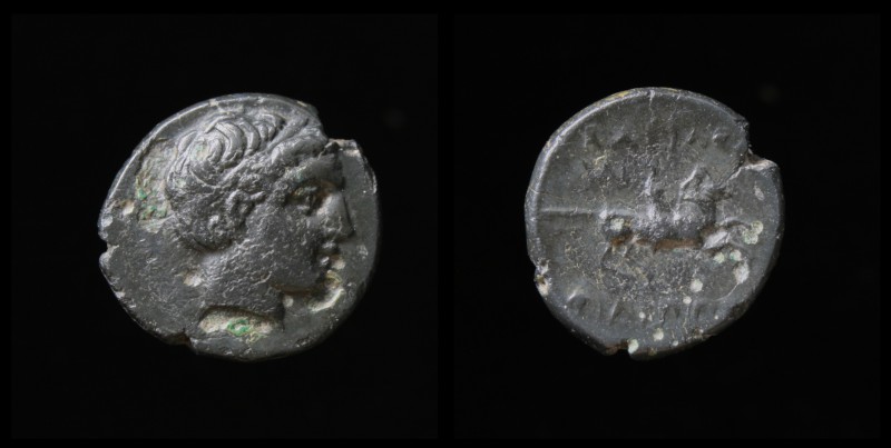 KINGS OF MACEDON: Philip III Arrhidaios (323-317 BCE), AE Quarter Unit, issued 3...