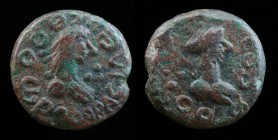 KINGS OF THE BOSPOROS: Thothorses with uncertain emperor, 285-308, Dated BE 595=AD 298/9, BI Stater. 7.15g, 19.5mm.
Obv: ΘOΘωPCOV ΒΑCΙΛЄωC, diademed ...
