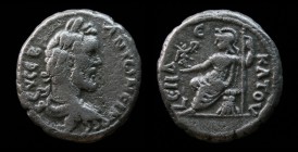 EGYPT, Alexandria: Antoninus Pius (138-161), billon tetradrachm, issued 147/8. 12.62g, 23.8mm.
Obv: Laureate, draped and cuirassed bust right. 
Rev: L...