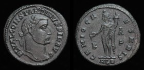 OTHER TETRARCHIC: Constantine I ‘The Great’ (307-337), as Filius Augustorum, 309-310, AE Follis. Alexandria, 1st officina, 6.77g, 24.5mm. 
Obv: FL VAL...