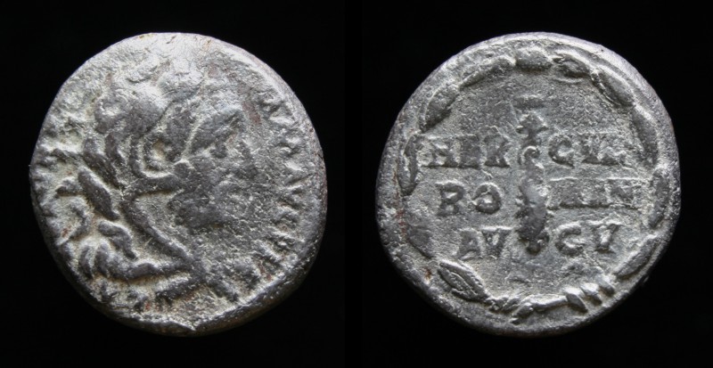 Commodus (179-192), AR Denarius, issued 192. Rome, 2.7g, 17mm. 
Obv: L AEL AVREL...