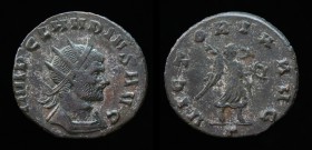 Claudius II Gothicus (268-270), Antoninianus, issued c. mid-Aug 270. Rome, 2.9g, 20.3mm. 
Obv: IMP CLAVDIVS AVG, radiate and cuirassed bust right. 
Re...