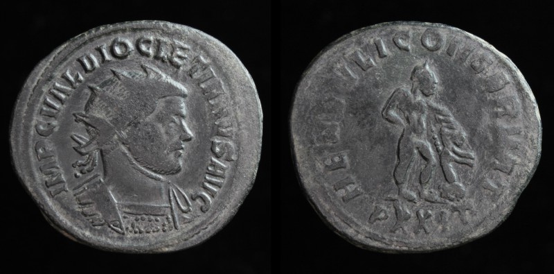 Diocletian (284-305), Antoninianus, issued 288. Ticinum, 4,97g, 24mm. 
Obv: IMP ...