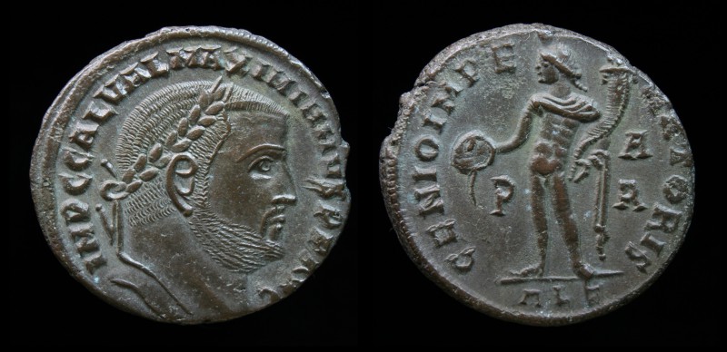 Galerius (305-311), AE follis, issued 308. Alexandria, first officina, 6.81g, 24...