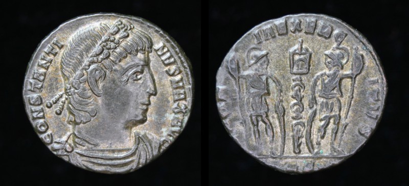 Constantine I ‘The Great’ (307-337) AE4, issued 336-7. Constantinople, officina ...